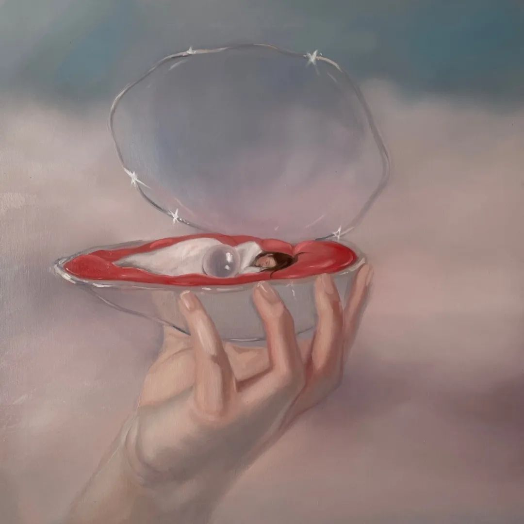 Monika Marchewka | 珍珠+眼泪=梦幻般的超现实艺术